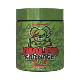 Dialed Carnage – High Stimulant Pre Workout 25 serves