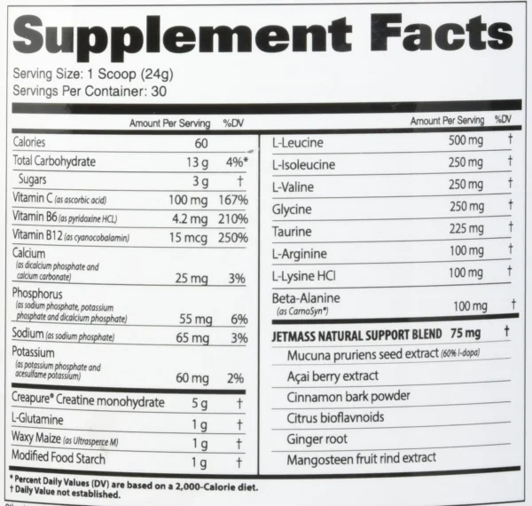 GAT Sport JetMass-30 Servings - Image 3